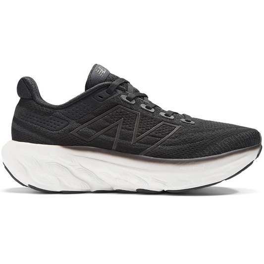 Women's New Balance Fresh Foam X 1080v13, Black/White, 9.5 B Medium