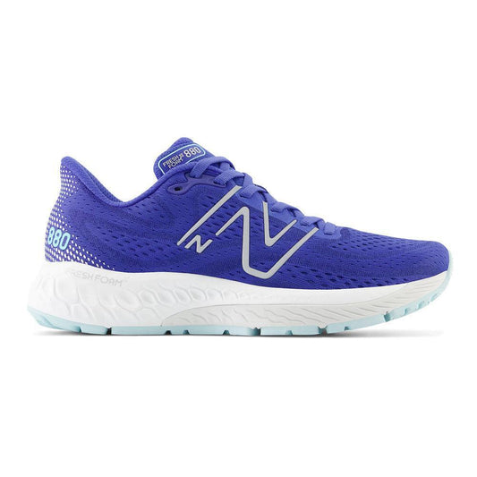 Women's New Balance Fresh Foam X 880v13, Marine Blue/Bright Cyan, 10 B Medium