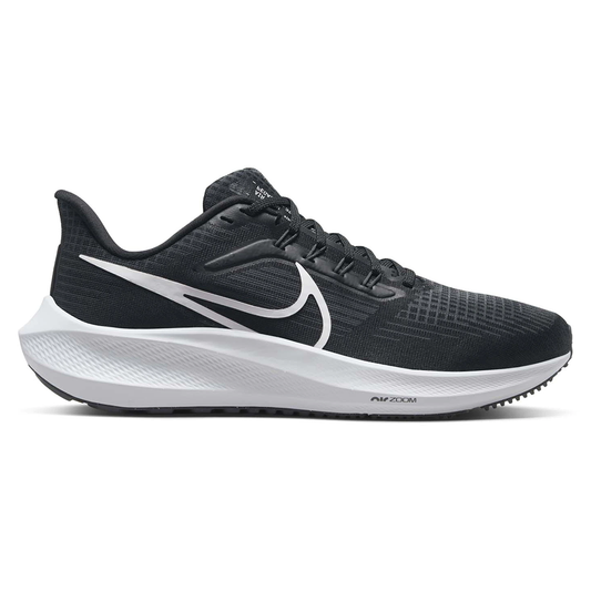 Women's Nike Pegasus 39, Black/White/Dark Smoke Grey, 6 B Medium