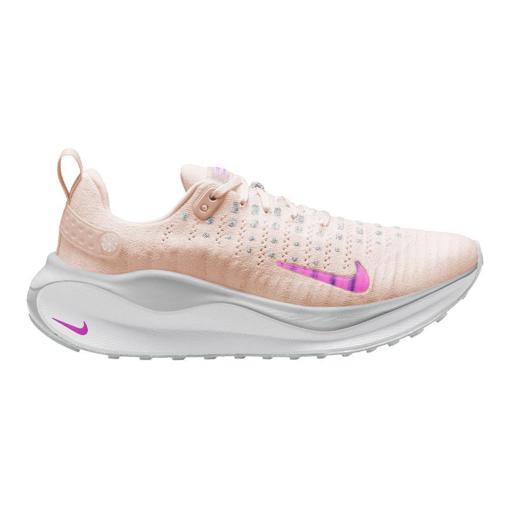 Women's Nike InfinityRN 4, Guava Ice/Vivid Purple-Photon Dust-White, 9 B Medium