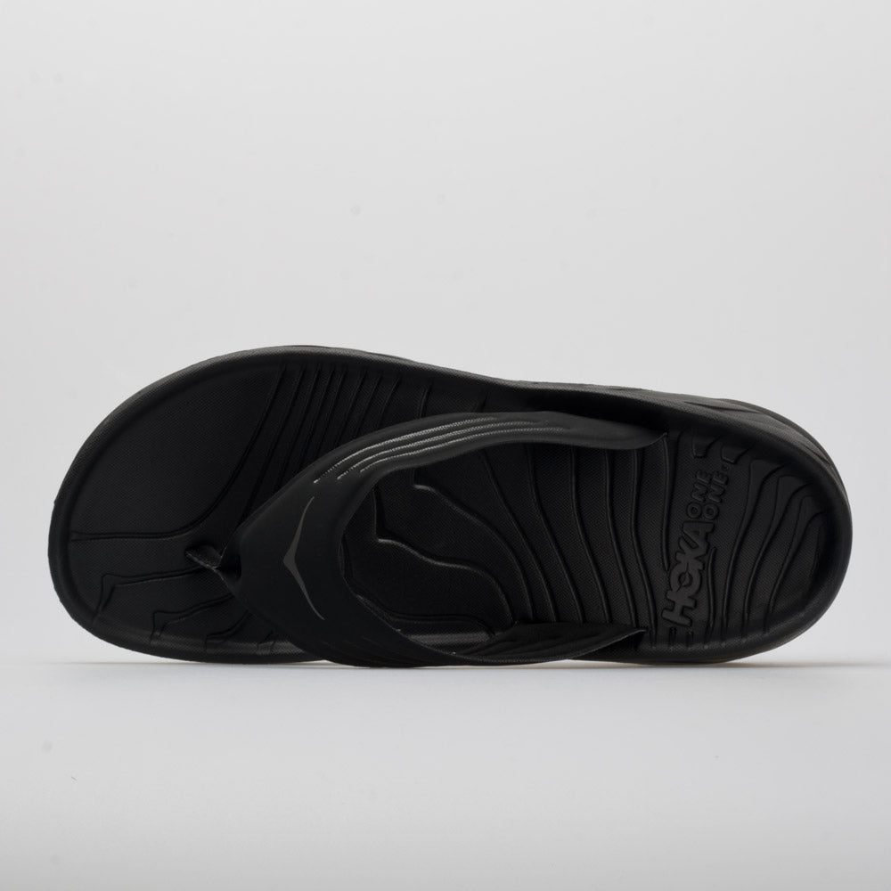 Hoka One One Ora Recovery Flip Men's  Black/Dark Gull Gray