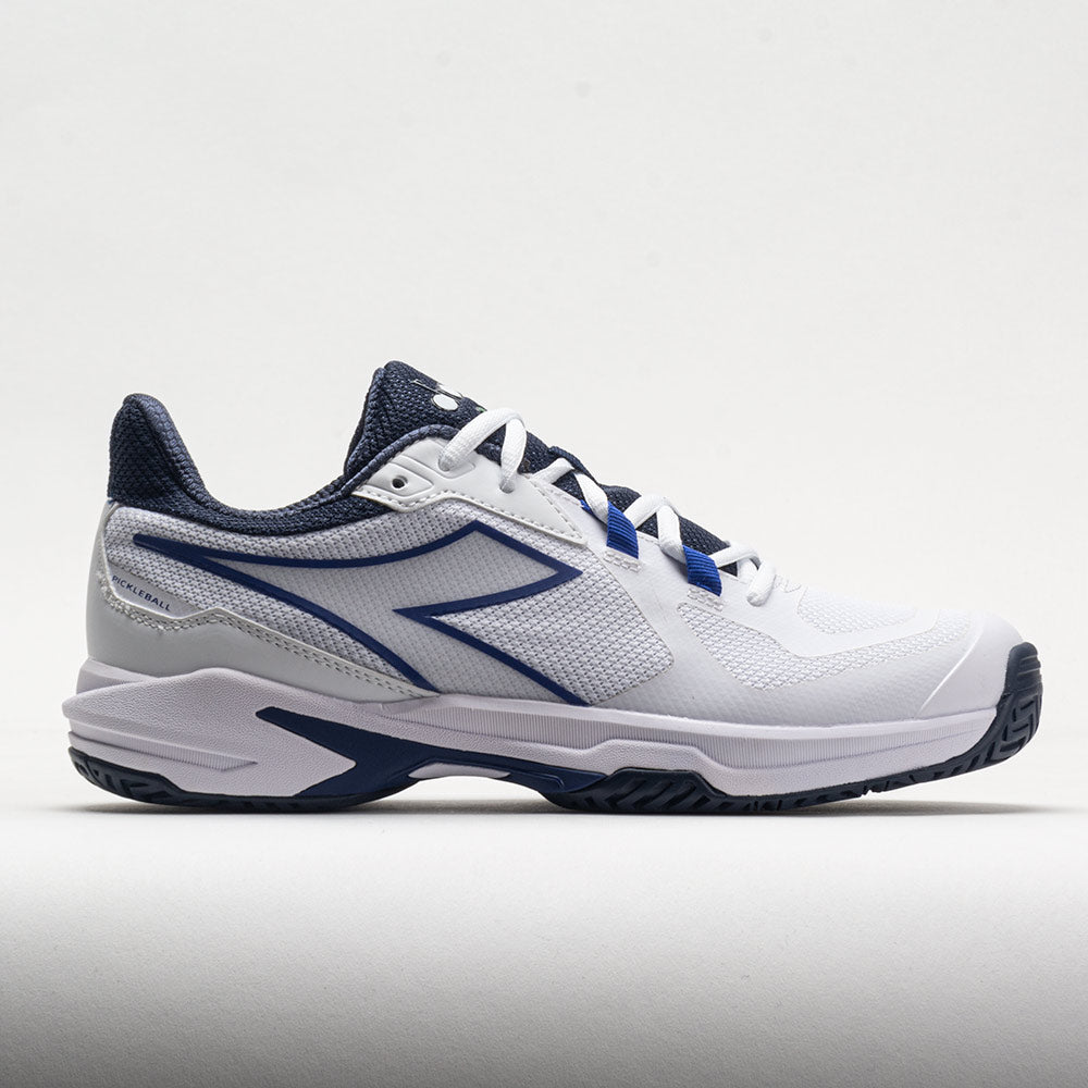 Diadora Trofeo 2 Pickleball Men's  White/Surf the Web/Blue Corsair