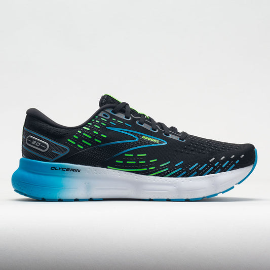 Brooks Glycerin 20 Men's  Black/Hawaiian Ocean/Green
