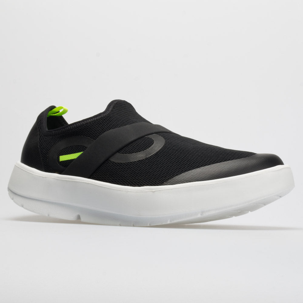 OOFOS OOmg Low Men's  Black/White
