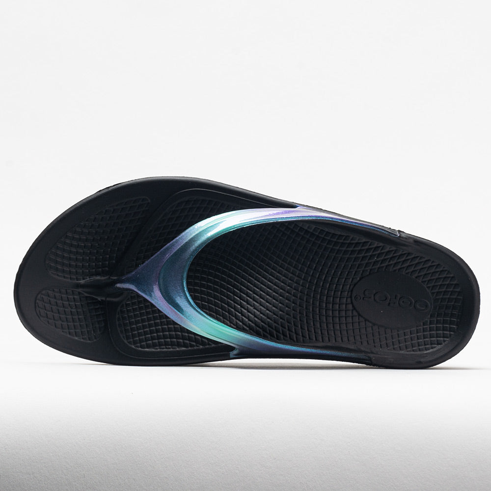 OOFOS OOlala Luxe Women's  Black/Atlantis