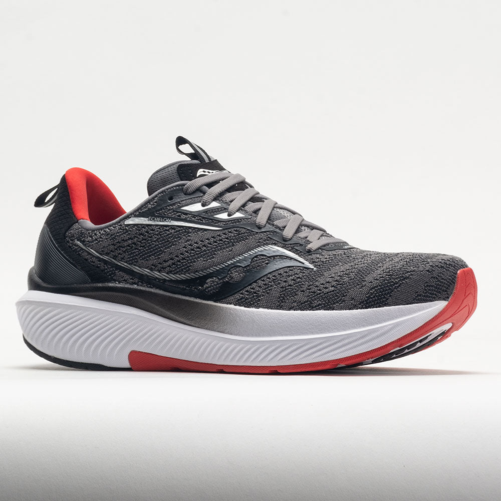Saucony Echelon 9 Men's  Charcoal/Red Sky