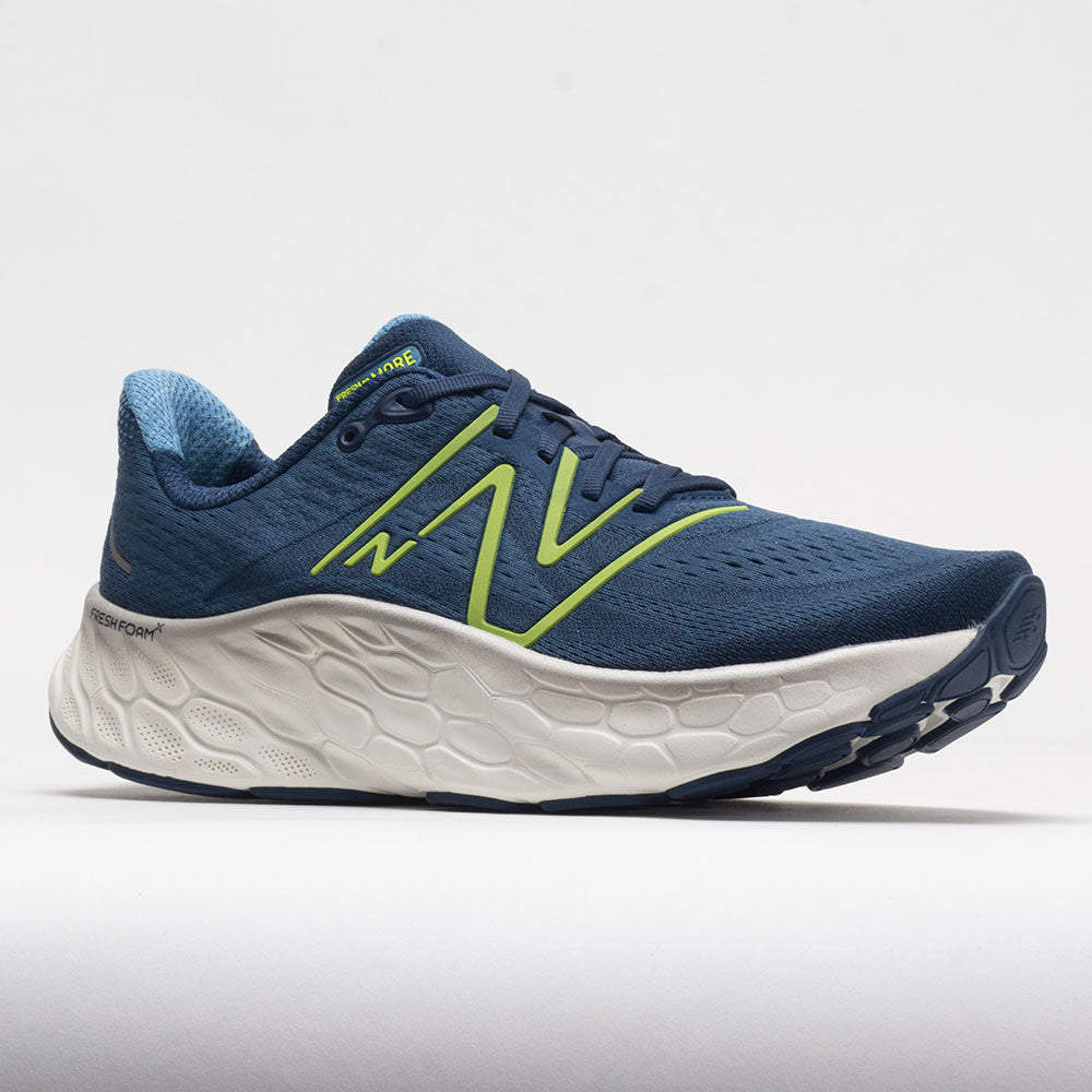 New Balance Fresh Foam More v4 Men's  Navy/Cosmic Pineapple/ Blue