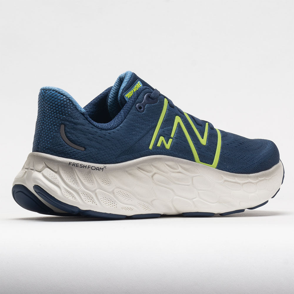 New Balance Fresh Foam More v4 Men's  Navy/Cosmic Pineapple/ Blue