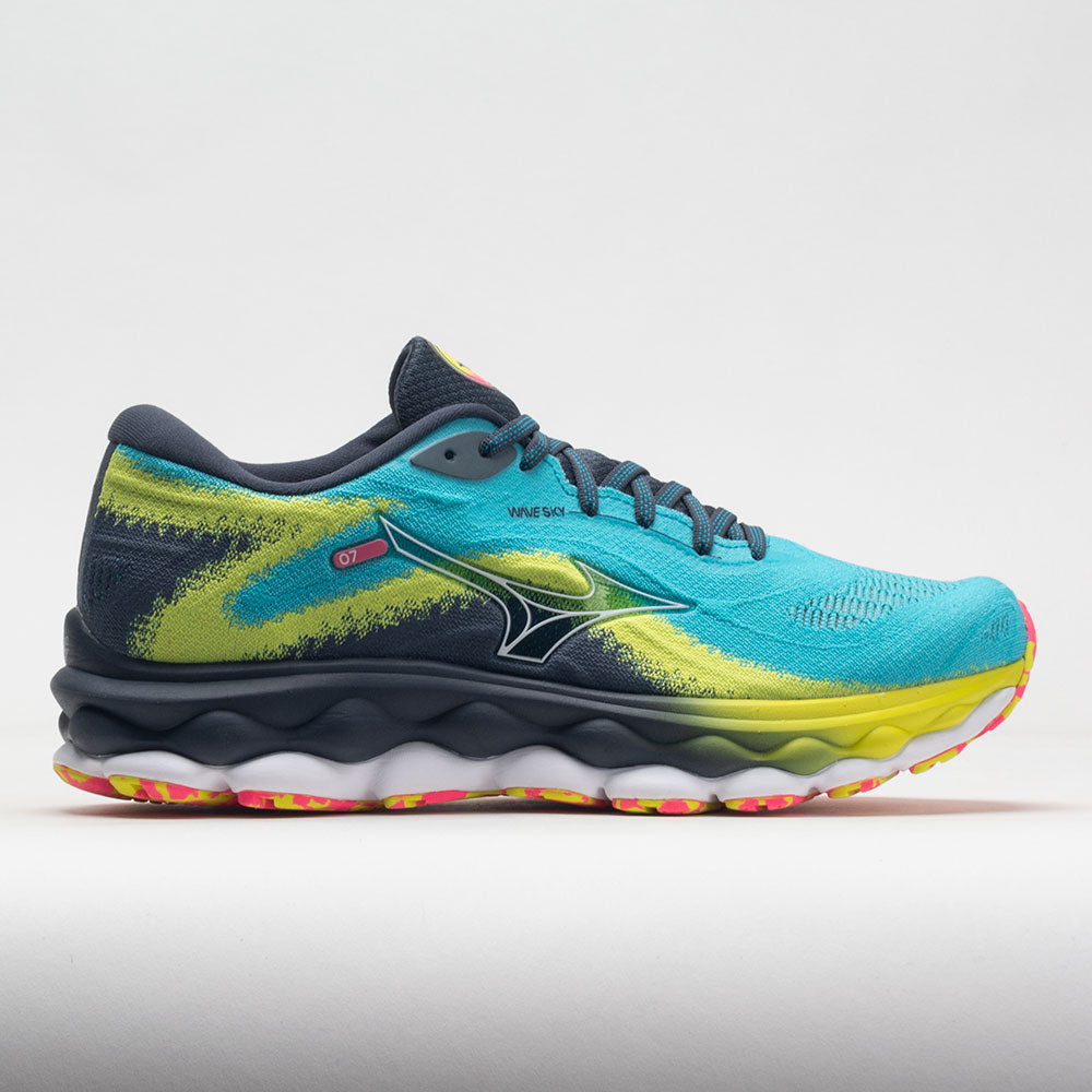 Mizuno Wave Sky 7 Men's  Jet Blue/White