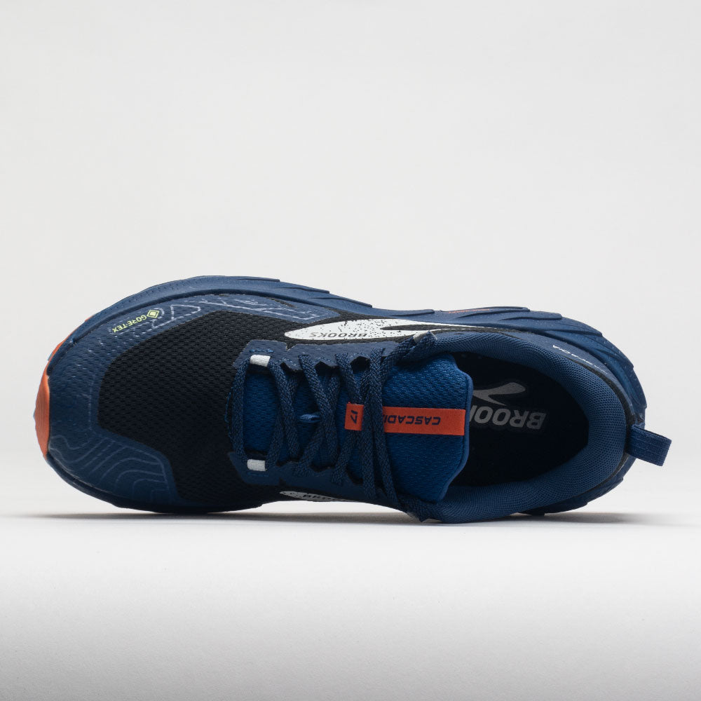 Brooks Cascadia 17 GTX Men's  Black/Blue/Firecracker