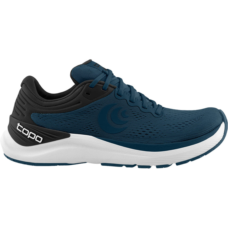 Men's Topo Athletic Ultrafly 4, Navy/Black, 11.5 2E Wide