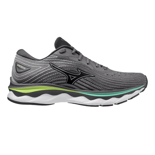 Men's Mizuno Wave Sky 6, Quiet Shade/Silver, 12.5 D Medium