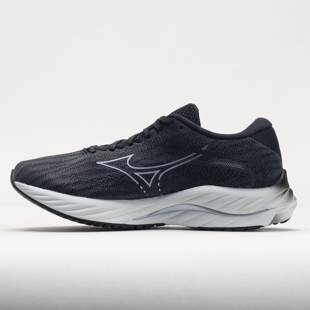 Mizuno Wave Rider 27 Mesh Men's  Ebony/Illusion Blue