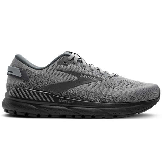 Men's Brooks Beast GTS 24, Primer Grey/Ebony, 9.5 2E Wide