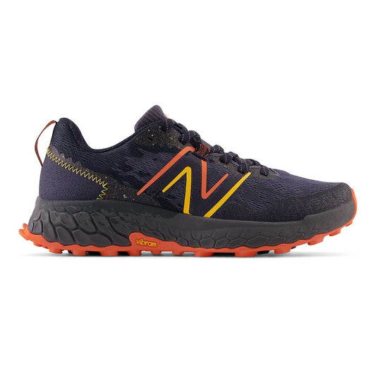Men's New Balance Fresh Foam X Hierro V7, Thunder/Vibrant Orange/Vibrant Apricot, 11 D Medium