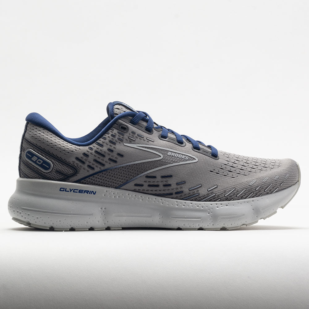 Brooks Glycerin 20 Men's  Alloy/Grey/Blue Depths