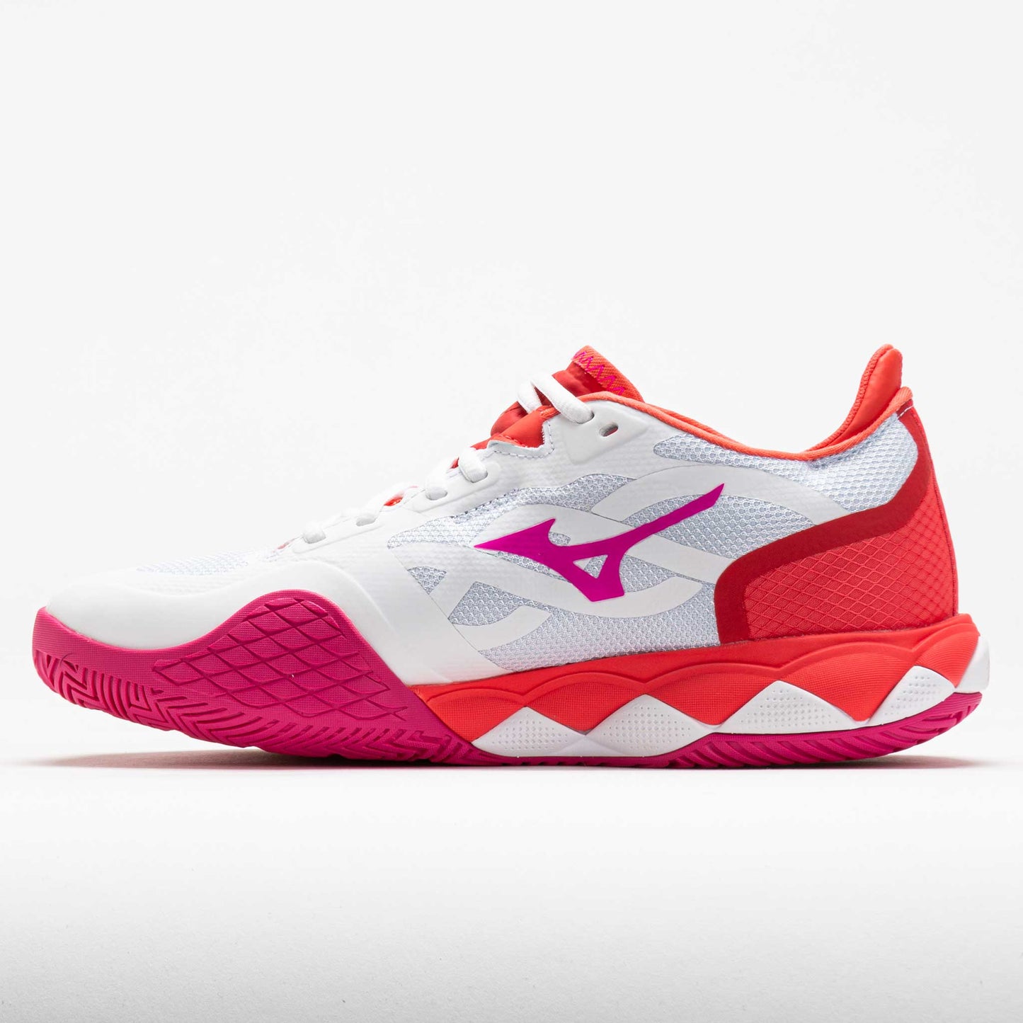 Mizuno Wave Enforce Tour AC Women's  White/Radient Red