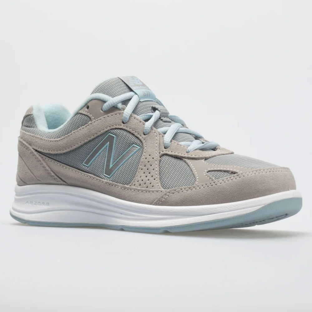 New Balance 877 Women's  Silver/Aqua