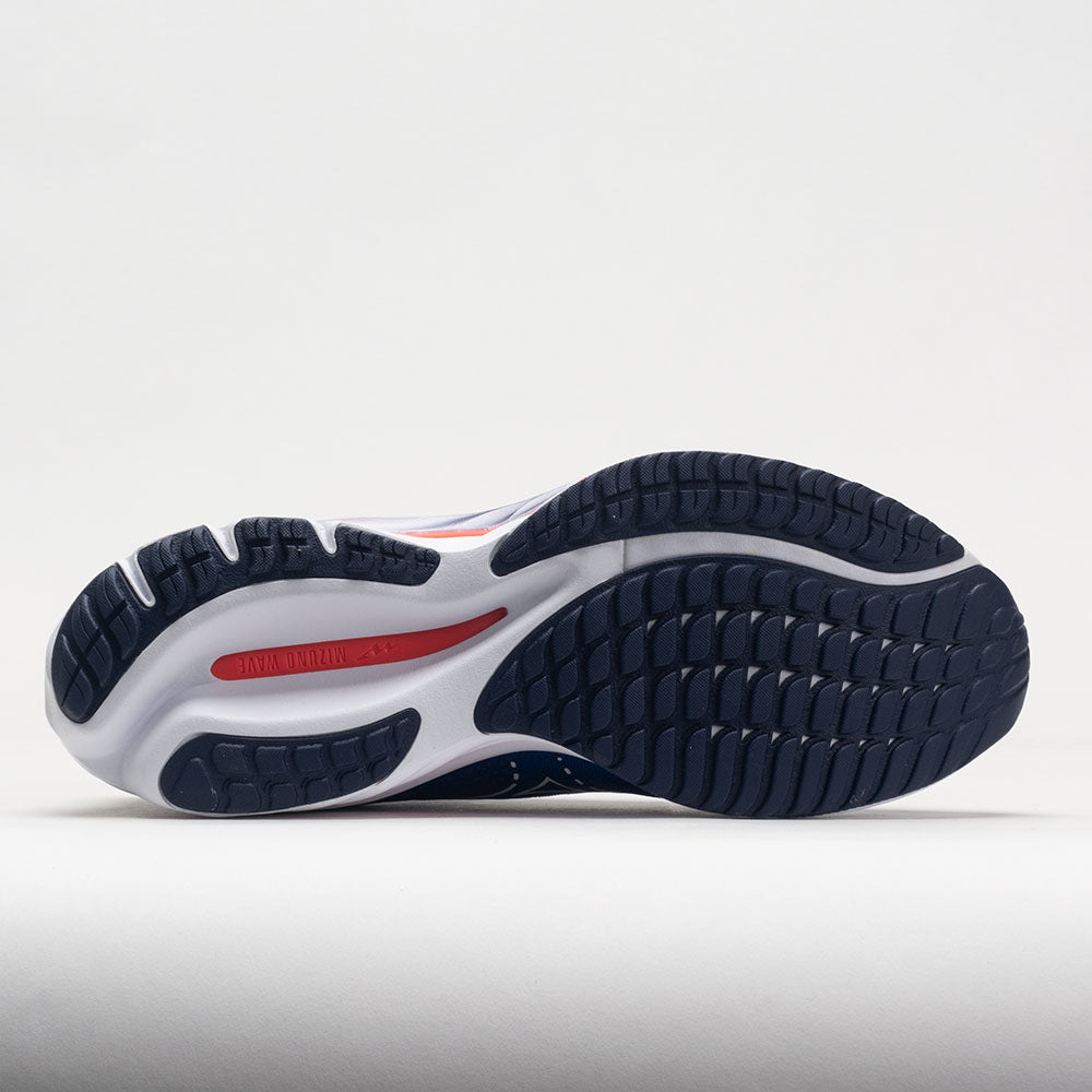 Mizuno Wave Rider 27 Mesh Men's  Surf The Web/White