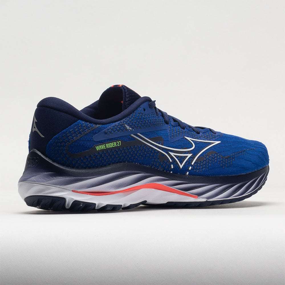Mizuno Wave Rider 27 Mesh Men's  Surf The Web/White