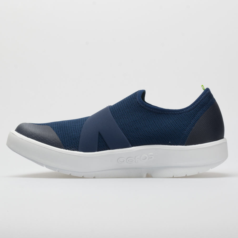 OOFOS OOmg Low Men's  White/Navy