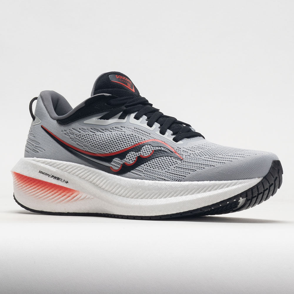 Saucony Triumph 21 Men's  Concrete/Black