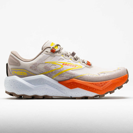 Brooks Caldera 7 Men's  White Sand/Chateau Grey/Yellow