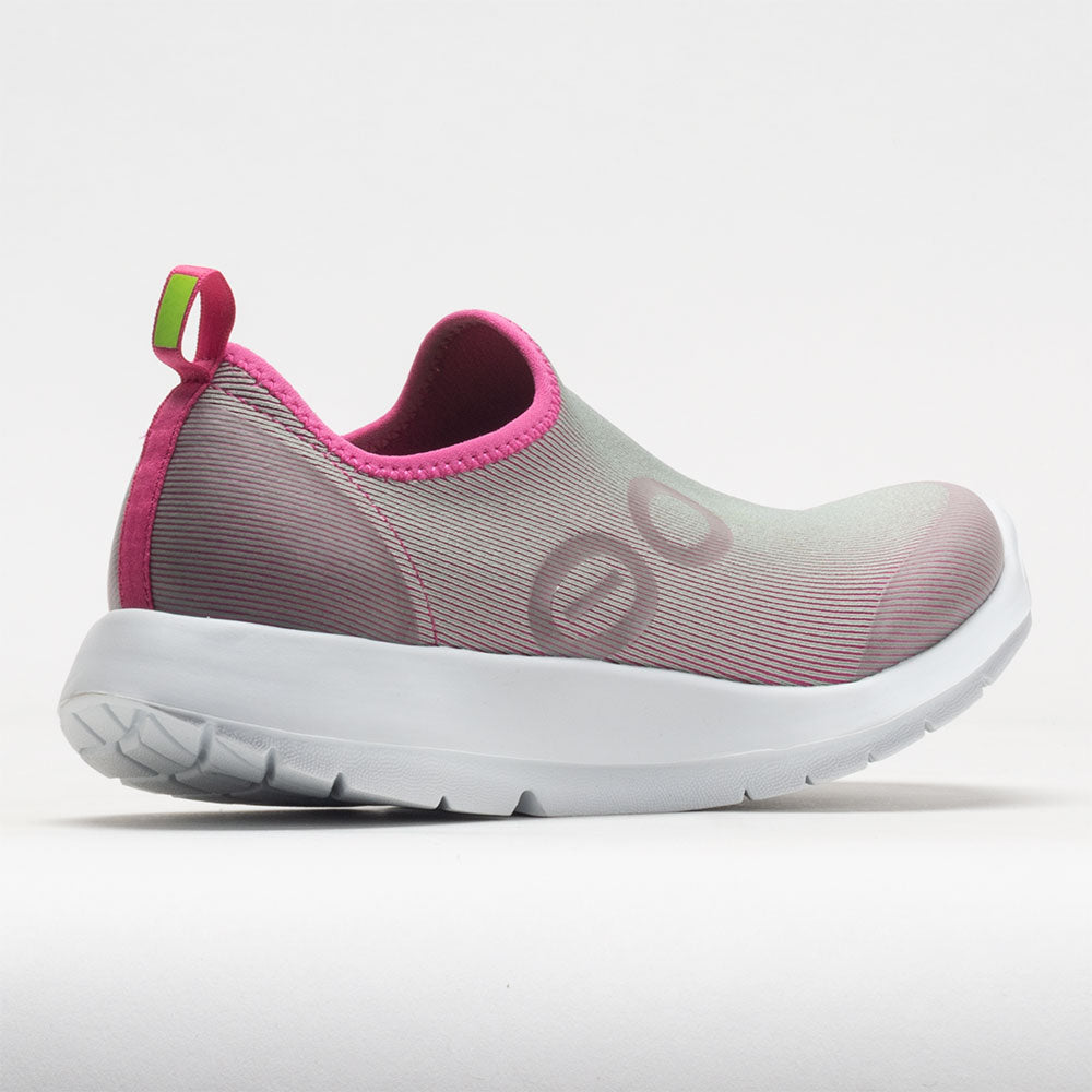 OOFOS OOmg Sport Women's  White/Fuchsia