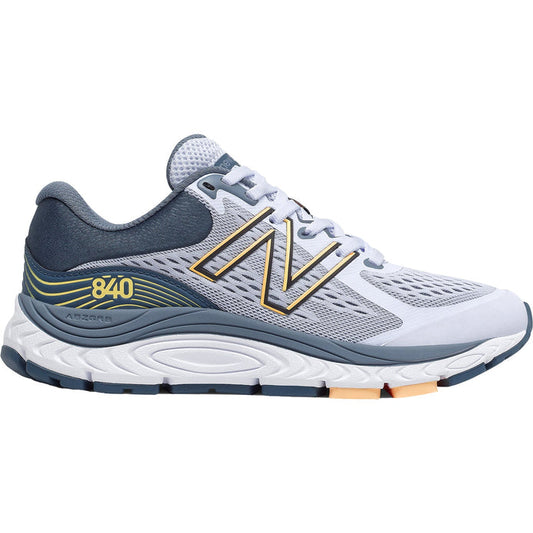 Women's New Balance Fresh Foam 840v5, Silent Grey/Light Mango, 10.5 B Medium