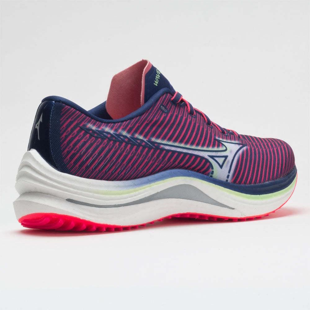 Mizuno Wave Rebellion Women's  Diva Pink/Indigo White