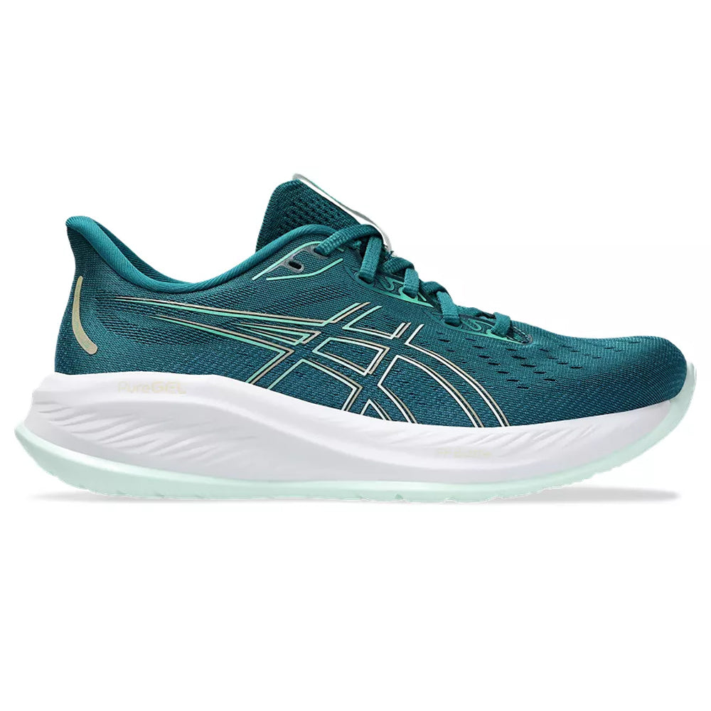 Women's Asics GEL-Cumulus 26, Rich Teal/Pale Mint, 9 B Medium