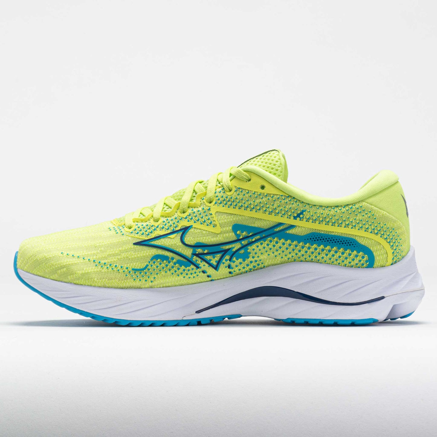 Mizuno Wave Rider 27 Men's  Sharp Green/Navy Peony