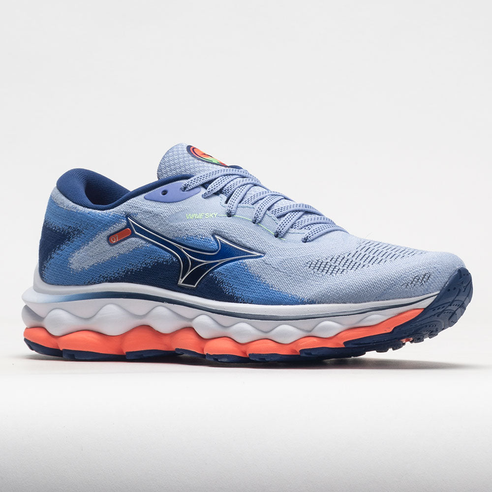 Mizuno Wave Sky 7 Women's  Blue Heron/Silver