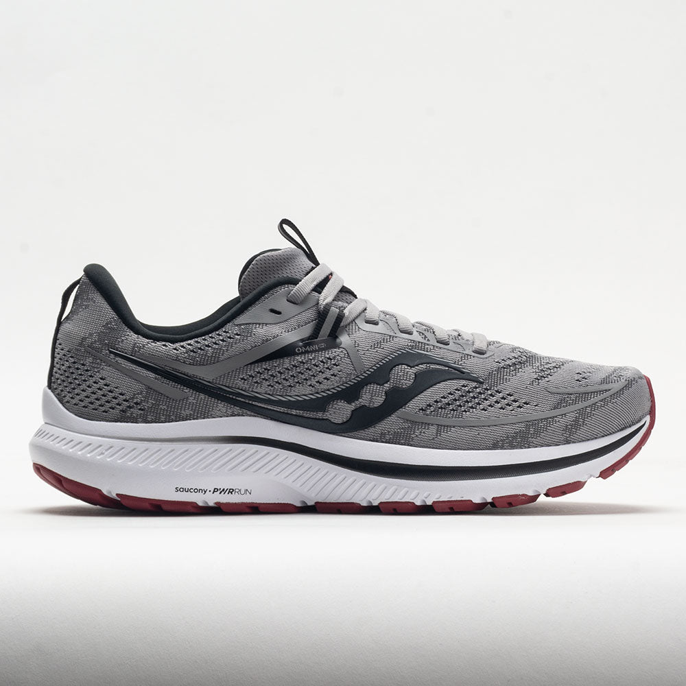 Saucony Omni 21 Men's  Alloy/Garnet
